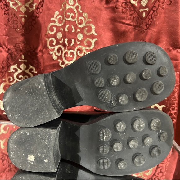 Nine West Leather Slip on Loafer Heels - Picture 7 of 7